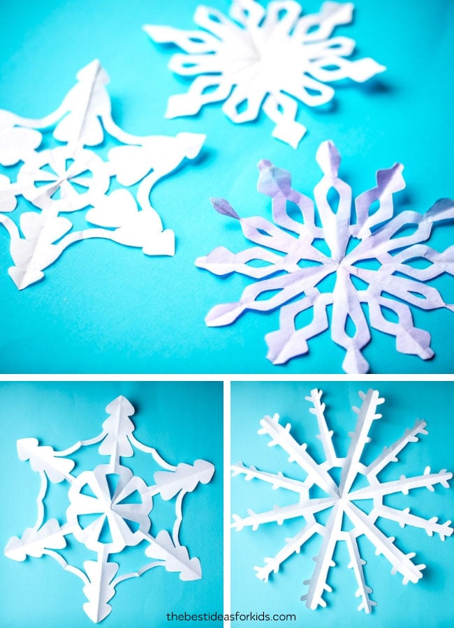 How to Make Paper Snowflakes - The Best Ideas for Kids